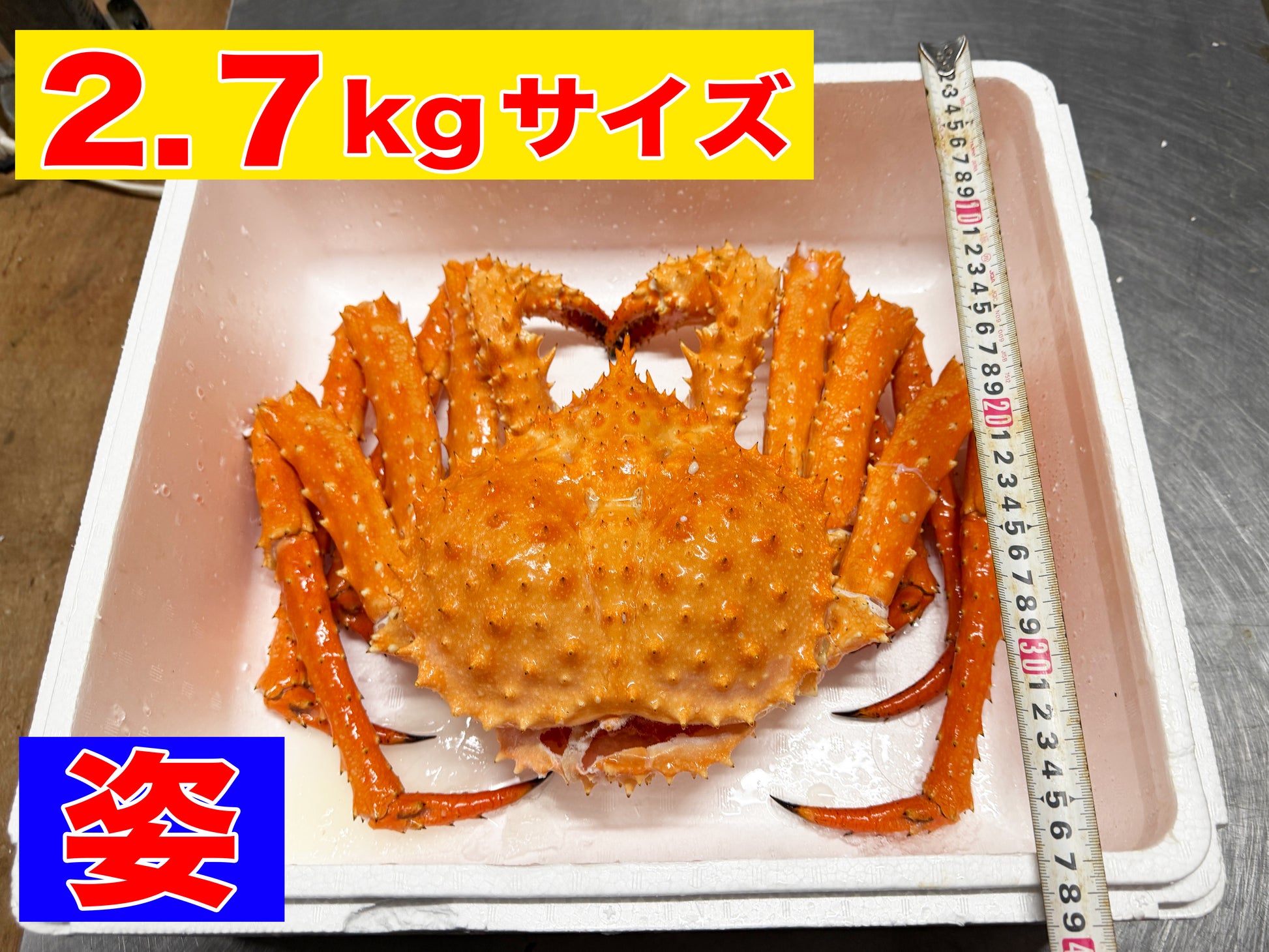濃厚な旨みの北海道産イバラガニ