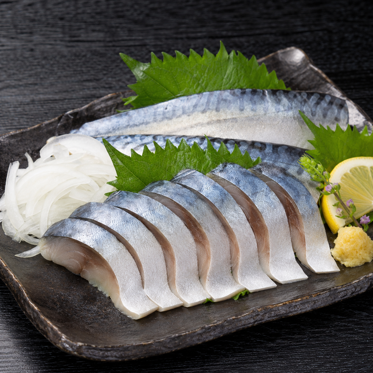 羅臼産 シメサバ 2枚入り｜切るだけ簡単・酒の肴に