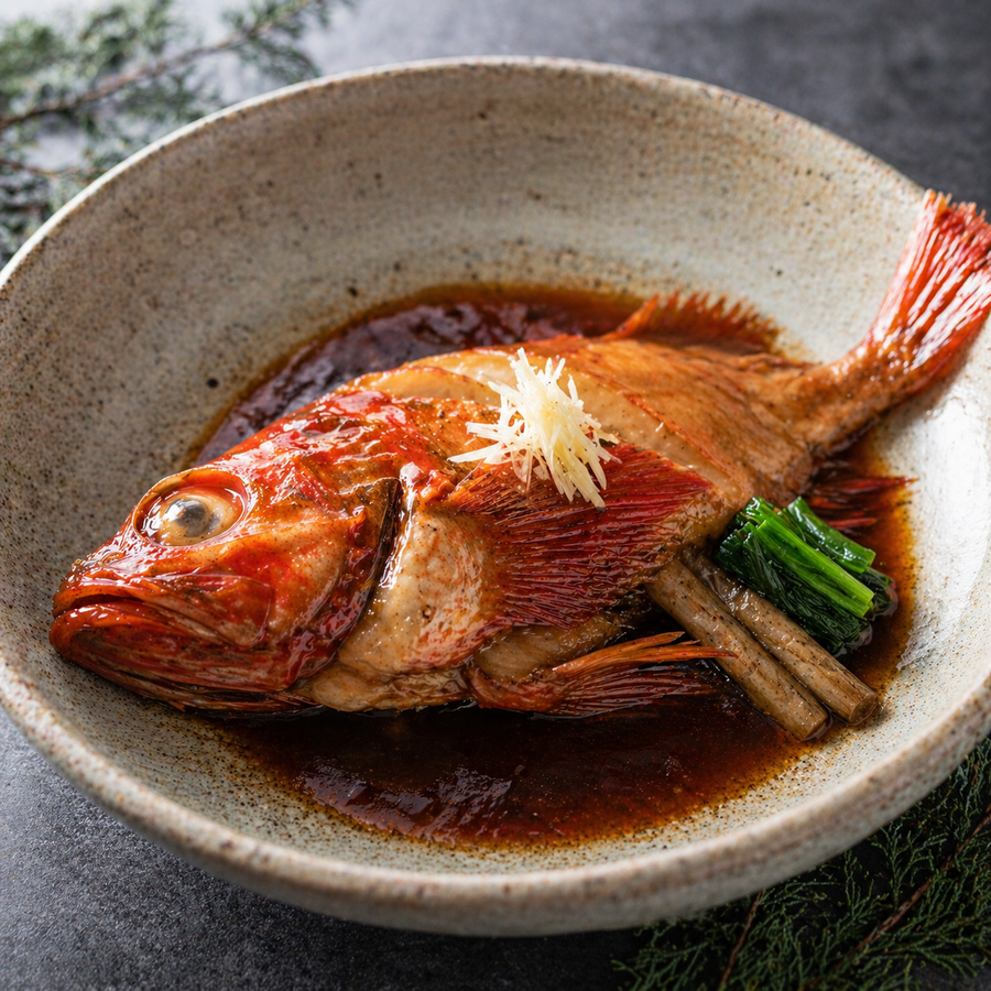 羅臼産 キンキの煮付け 1匹350g｜世界自然遺産・知床の海が育てた高級魚メンメ